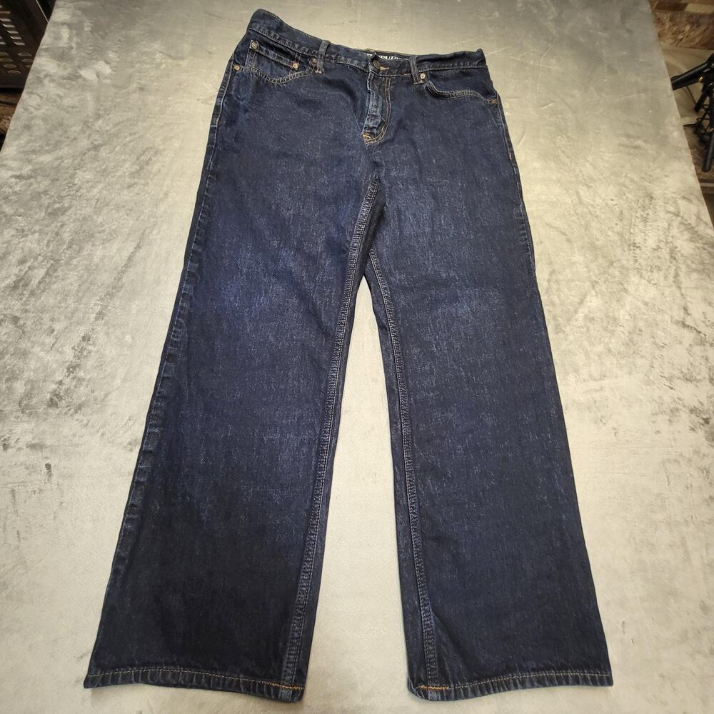 Old Navy Famous Jeans Mens 34x28 Straight Leg Denim‎ Pants Classic